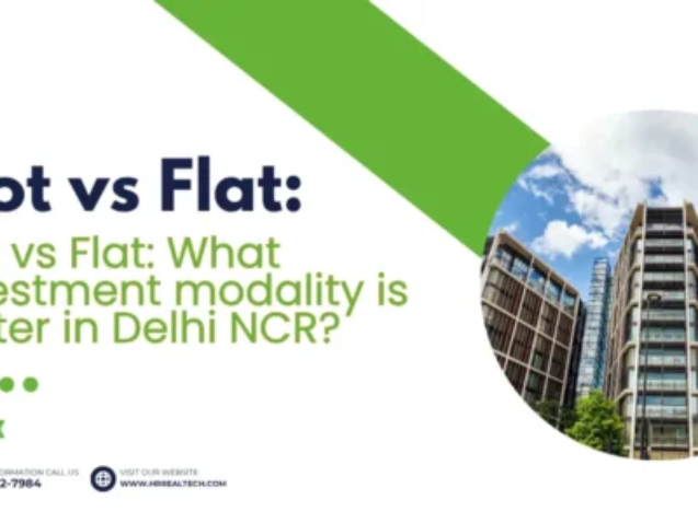 plots vs flats in Delhi NCR