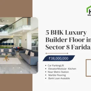 5 BHK Luxury Builder Floor in Sector 8 Faridabd