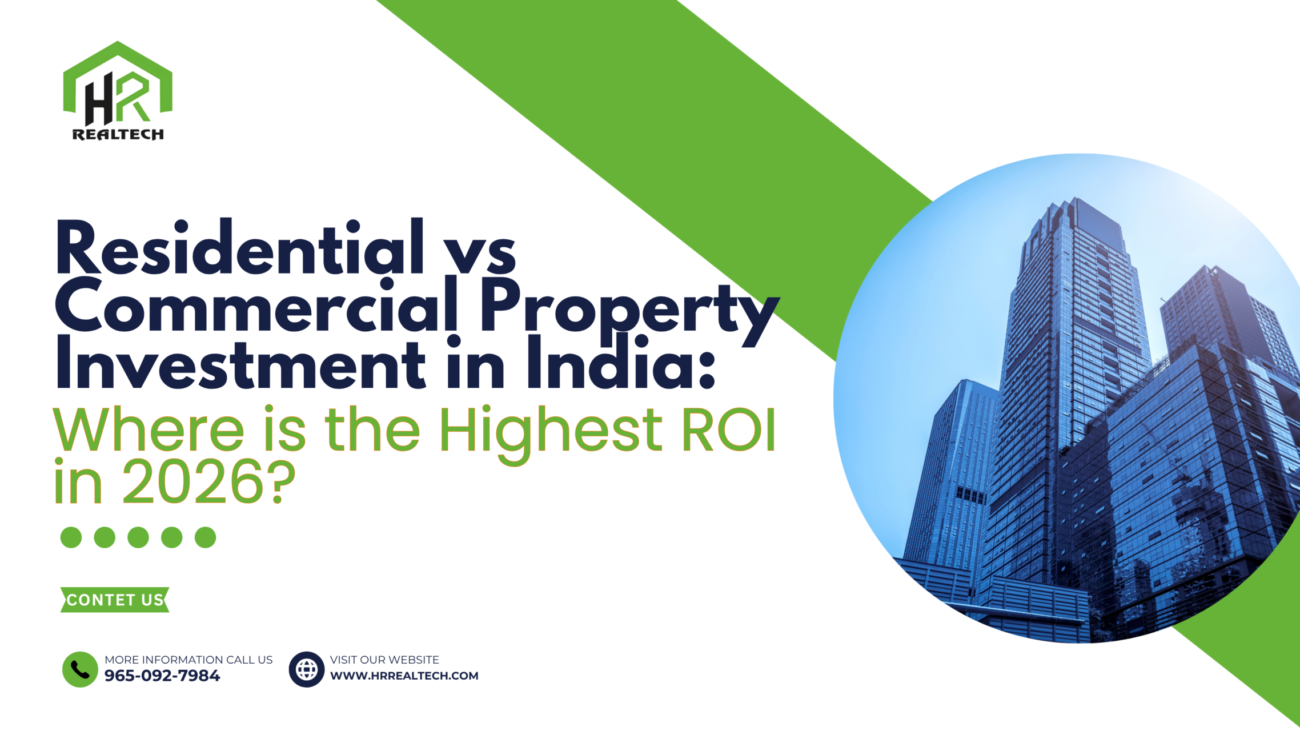 Residential vs Commercial Property Investment in India