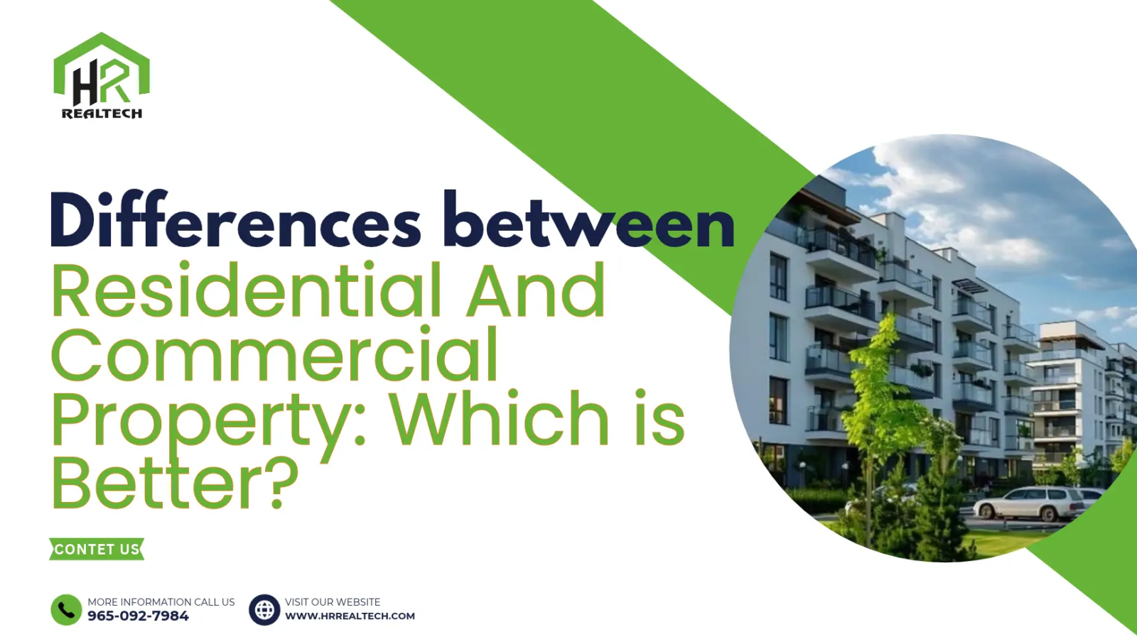 Differences between Residential And Commercial Property