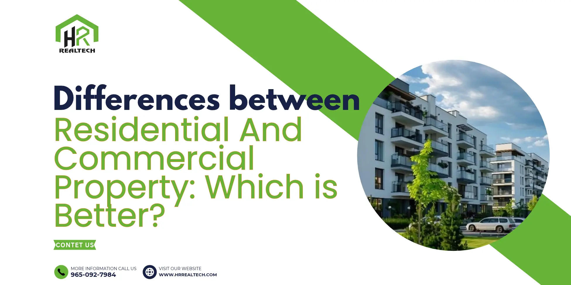 Differences between Residential And Commercial Property: Which is Better? (A Practical Guide)